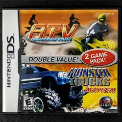 Nintendo DS: ATV Thunder Ridge & Monster Trucks Mayhem Combo