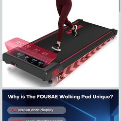 Walking Pad with 10% Incline Treadmills for Home, 4 in 1 6.2MPH Walking Pad Under Desk Treadmill with Full Screen LED Display, 2.75HP Brushless Drive,