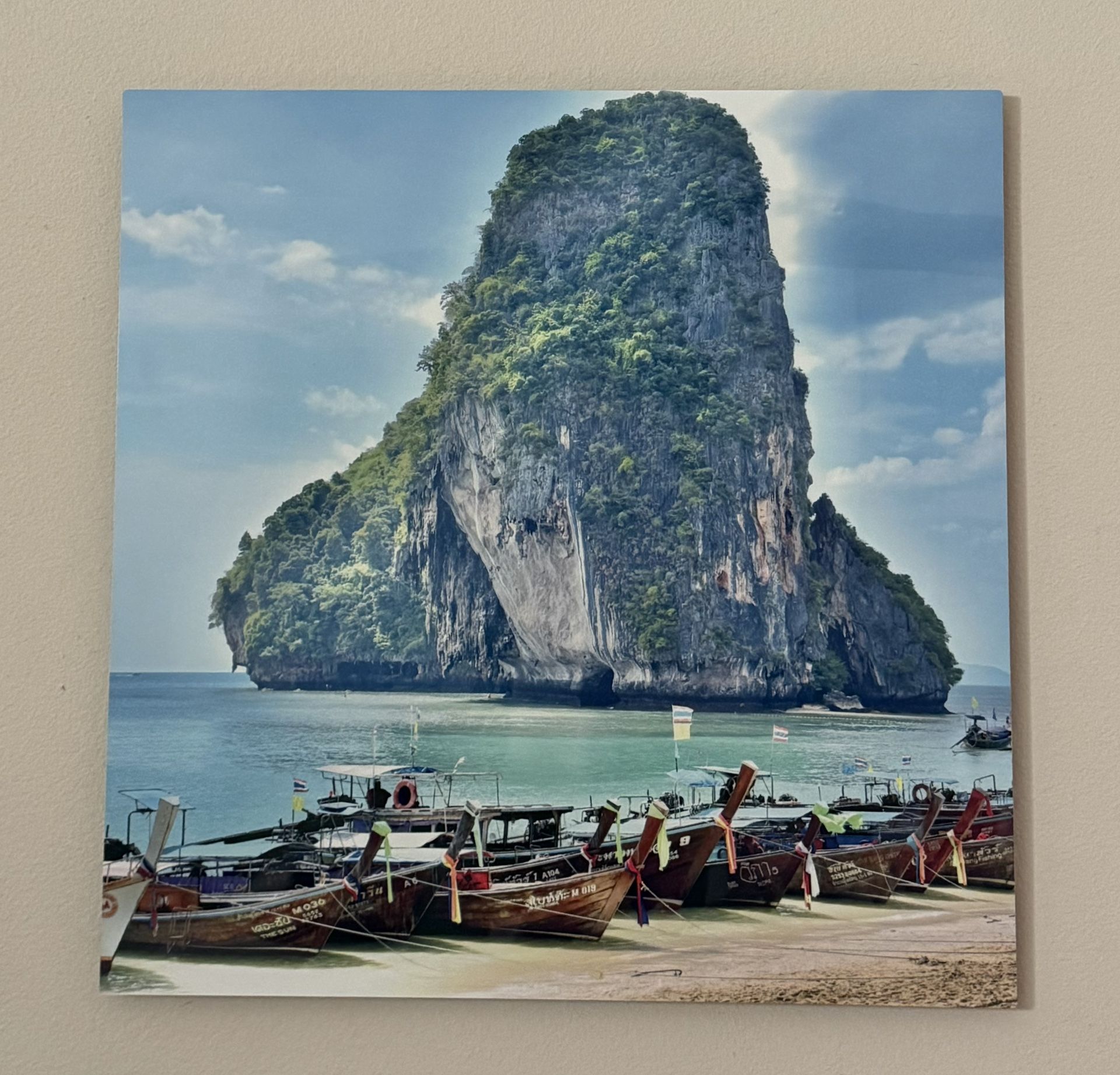30x30 Aluminum Metal Of Phuket Island Thailand
