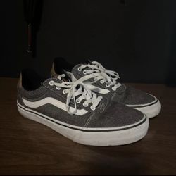 Vans Mens 11 Gray Brown Skate Shoes