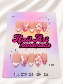 ✨ Handmade Luxury Press-On Nails | $15 | Buy 2 Get $3 Off ✨