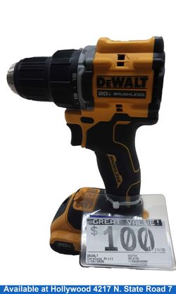 Dewalt Dcd794 Yellow Cordless Standard Drill