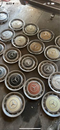 Mercedes Hubcaps