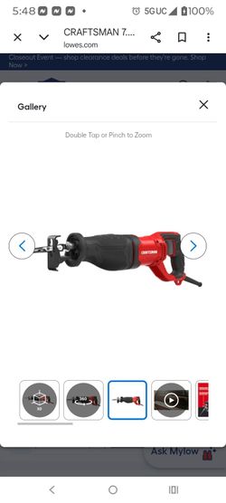Craftsman sawzall