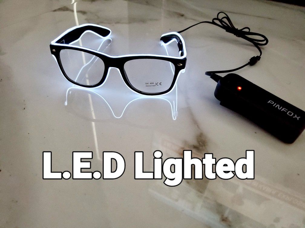 Party Glasses Lights And Strobes - Perfect For Club Nights