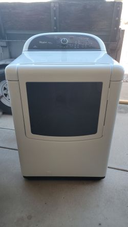 Whirlpool Cabrio Platinum steam cycle gas dryer