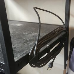 Wheeled Utility Cart With Outlet And Cord