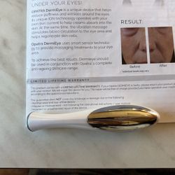 Opatra Dermieye Ion Technology To Reduce Wrinkles 