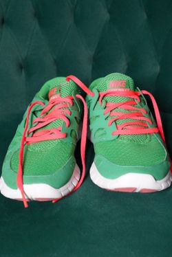 Nike Free Run 2 Red & Green Women's 9.5