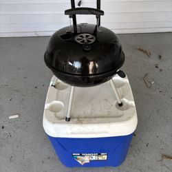 Grill + Cooler + Table 