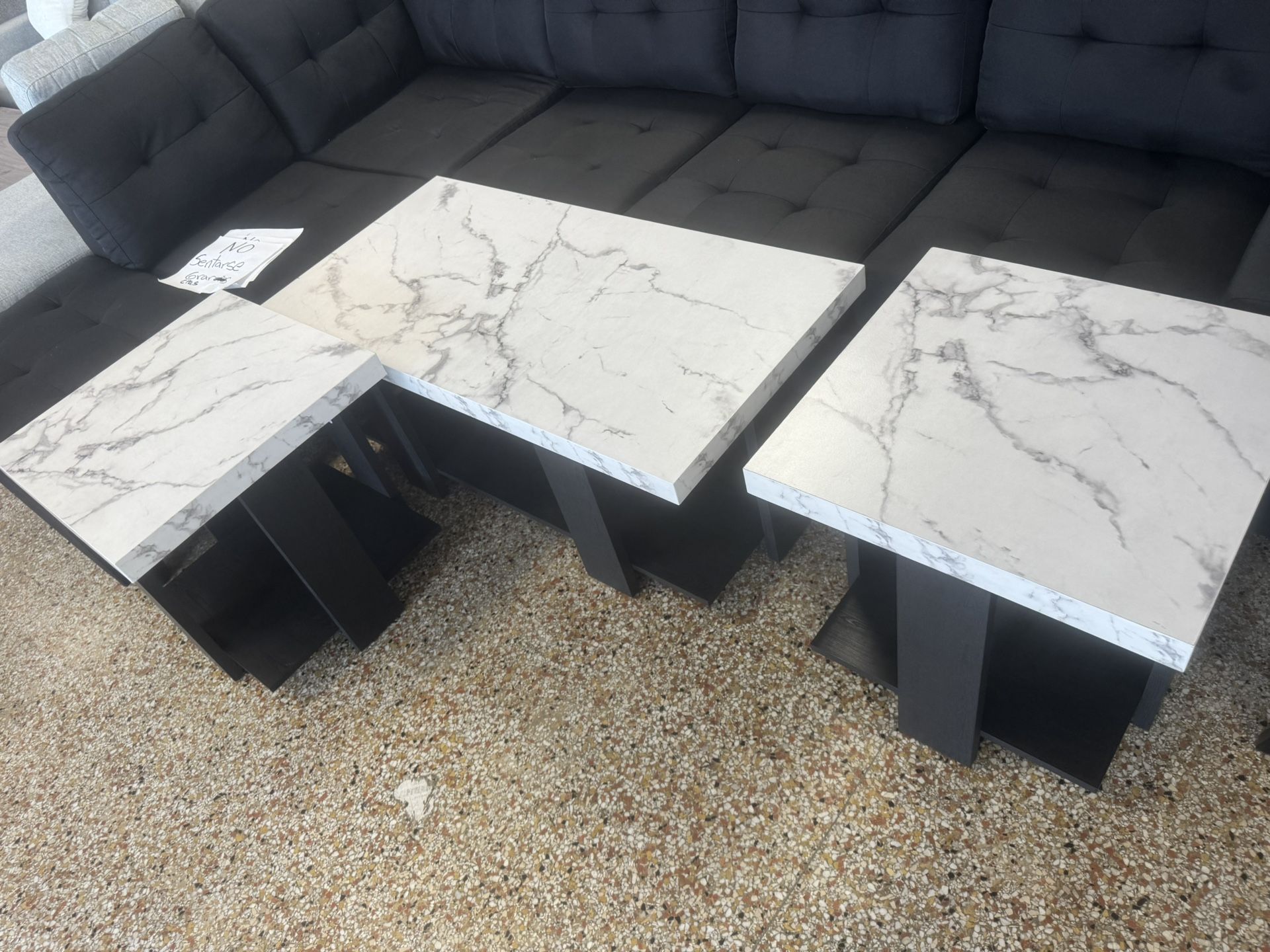 NEW MARBLE COFFEE TABLES