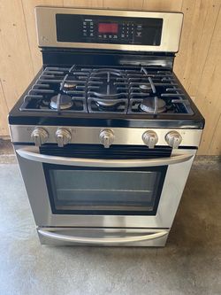 LG Stainless Steel Gas Range
