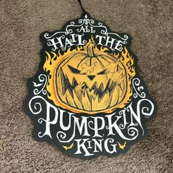 Nightmare Before Christmas  Sign
