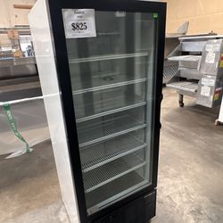 Single Glass Door Beverage Refrigerator!