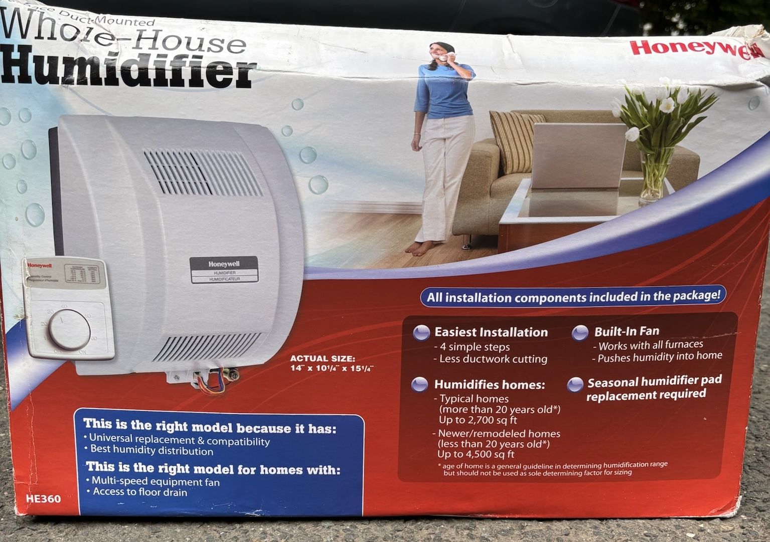 Honeywell Whole House Humidifier