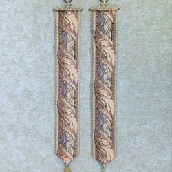 Vintage Acanthus Leaf Brass Bell Pulls