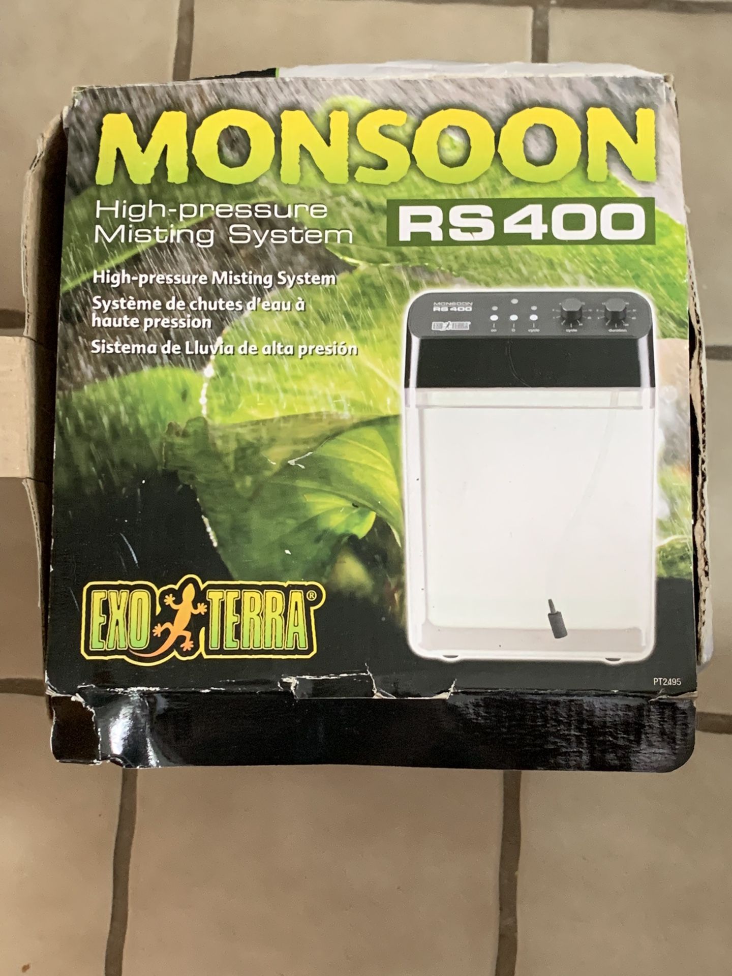 Exo Terra Monsoon RS400 High Pressure Misting System