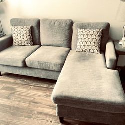 Gray Sofa 81"