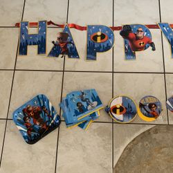 Incredible Birthday Banner 