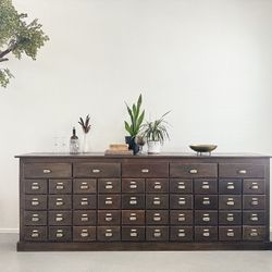 Large 45 drawer Apothecary Dresser Buffet 