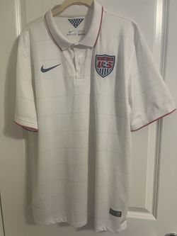 Nike  USA TEAM 2014 2015 HOME SHIRT FUTBOL SOCCER JERSEY