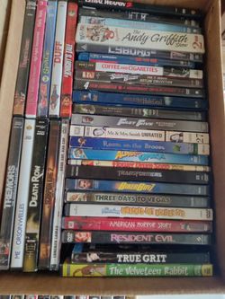 85 Movie DVD lot.