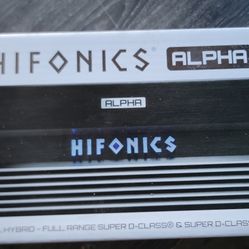 HIFONICS 5 CHANNEL AMPLIFIER