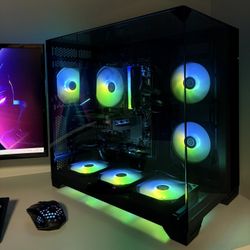 Gaming PC Custom Built by AREA-51✅🕹 Full RGB/Ryzen 5/16GB RAM/1TB🖥1 Year Warranty‼️ RTX 5060 GPU💥 $0 Down Finance Available✅
