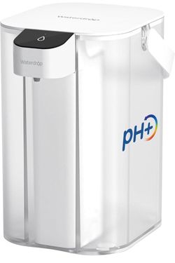 Waterdrop ED01AW Alkaline Electric Water Filter Pitcher, 15-Cup, White