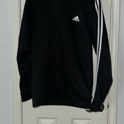adidas Men's Athletics Essential 3 Stripe Crew Sweatshirt