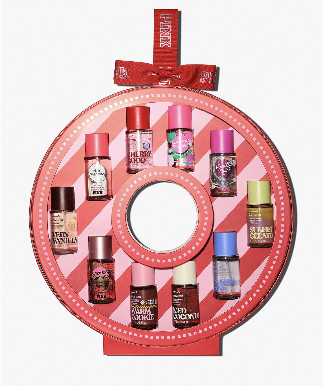 PINK Mini Mist Wreath Gift Set