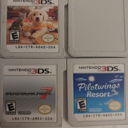 4 Nintendo 3DS Games $20 Each
