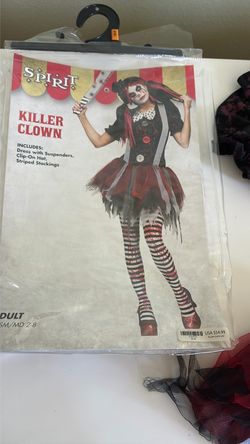 Killer clown costume