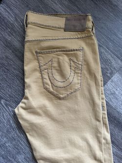 Mens Khaki True Religion Sz 38