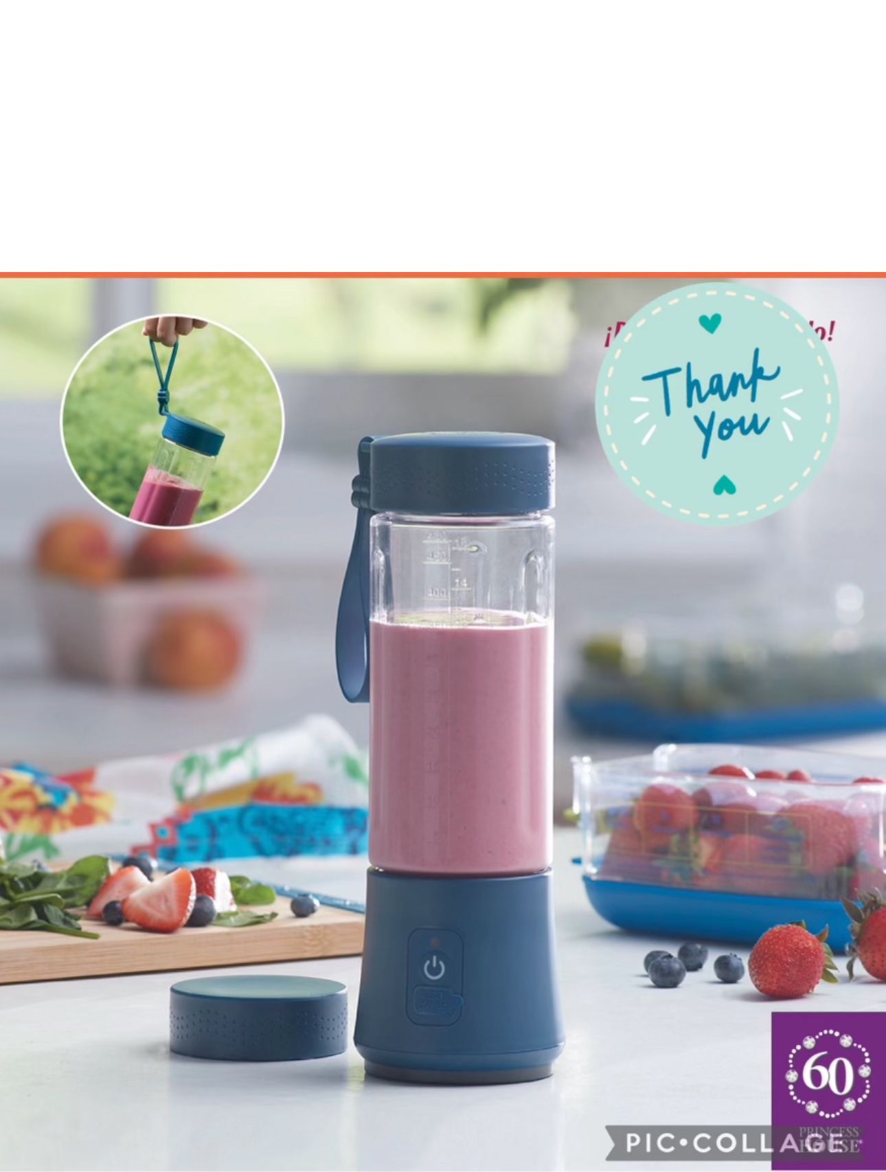 Hermosa Licuadora Portátil 2 Por 110