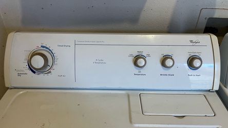Whirlpool electric dryer