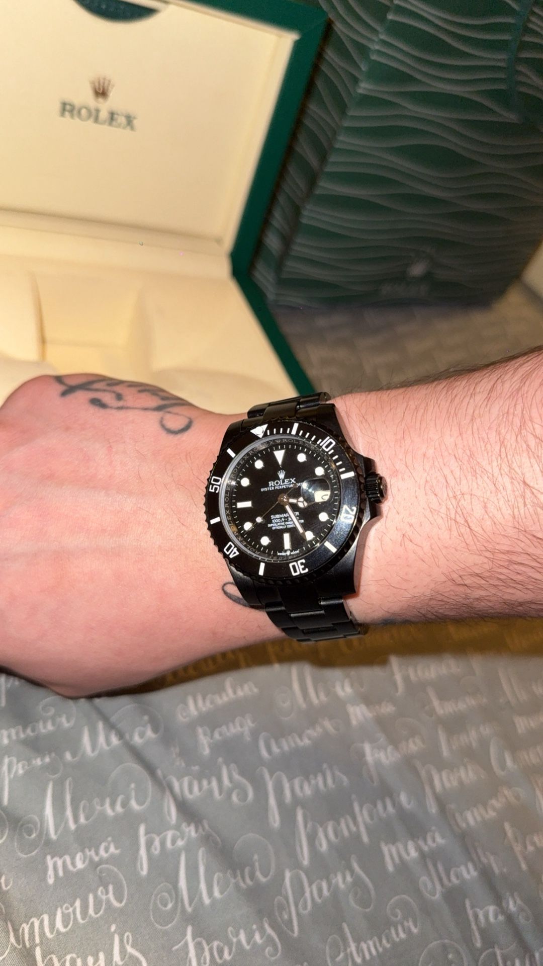 All Black Rolex
