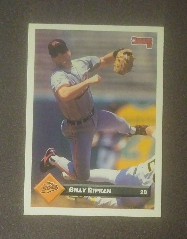 1992 Score Billy Ripken Baltimore Orioles #59 Baseball Card Vintage Collectible Sports MLB