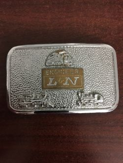 L & N Rail Road engineer belt buckle