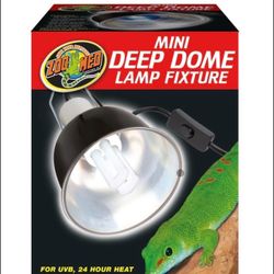 Zoo Med Mini Deep Dome Lamp Fixture