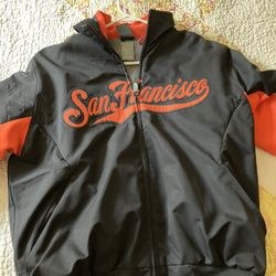 MLB Majestic San Francisco Giants Jacket. Never Worn