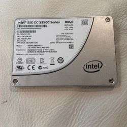 Intel 80GB SATA SSD S3500 Series 