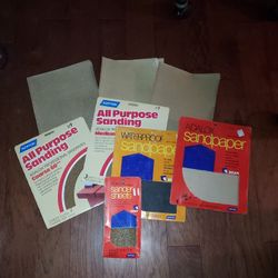 Mixed Supply Of All Grit Sand Paper Sheets 9x11 For Most An