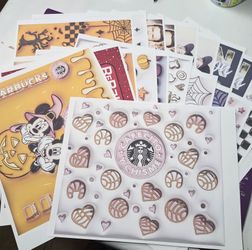 Tumbler Sublimation Transfers 