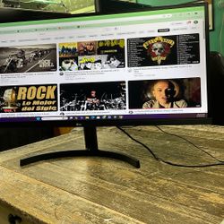 LG 34” Ultra Wide IPS Full HD Monitor $200