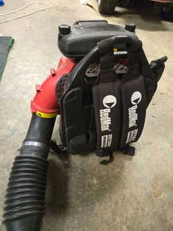 Redmax backpack leaf blower