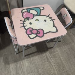 Hello Kitty Table Set 