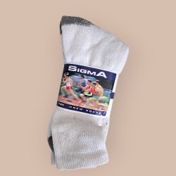 Sigma Athletic Crew Socks - White