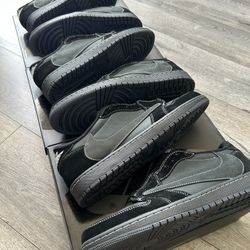 Jordan 1 Low OG SP Travis Scott Black Phantom 