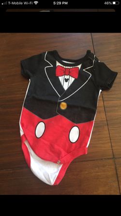 Mickey mouse size 6/9 months onesie